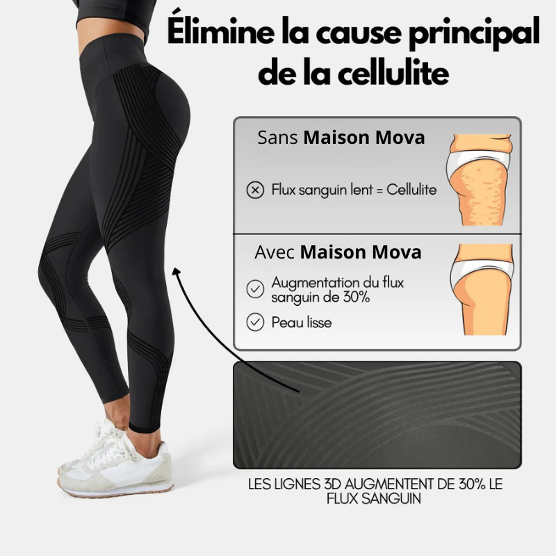 Legging 3D anti cellulite