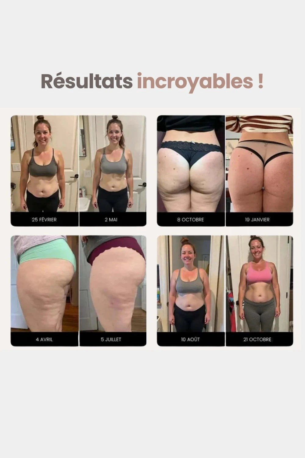 Pack Confort - 2 leggings anti cellulite